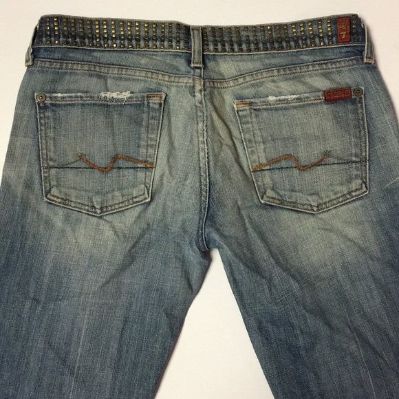7 for All Mankind Bootcut Jeans size 28 - Picture 4 of 6